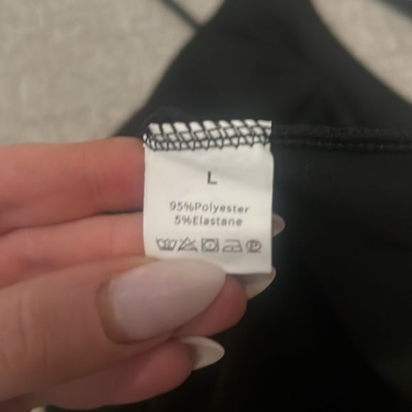 Black high neck bodysuit - Picture 3 of 3